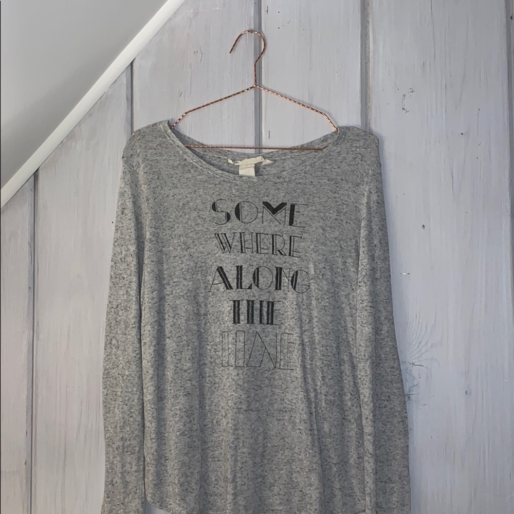 Long sleeved shirt